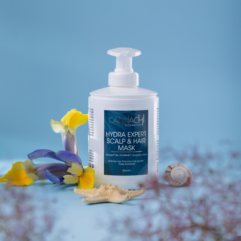 Хидратираща (всички типове коса) Дълбоко Хидратираща маска против косопад за коса и скалп, 300 ml.