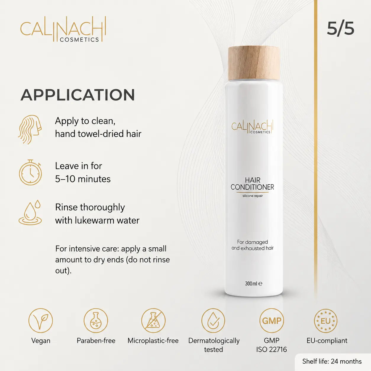 Fiber Damage Repair for Dry Hair Recovery HairCare Sets CALINACHI Cosmetics