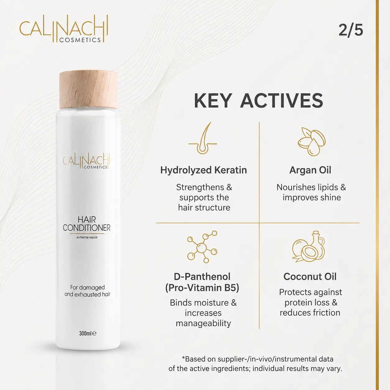 Fiber Damage Repair for Dry Hair Recovery HairCare Sets CALINACHI Cosmetics