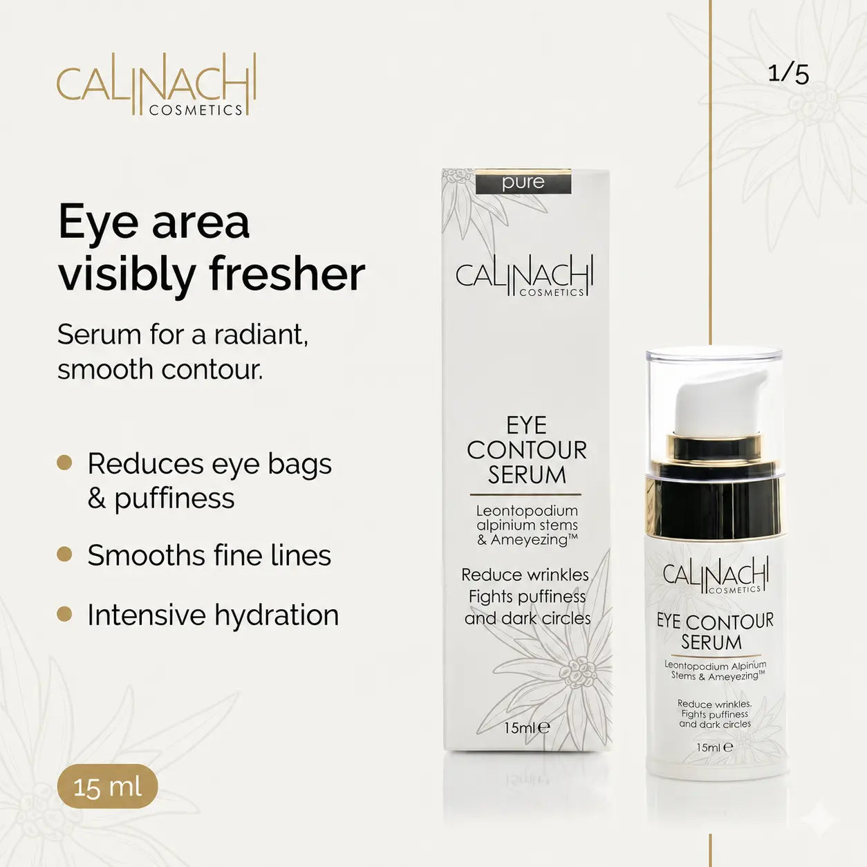The Ameyezing Eye Contour Serum, 15ml. skincare CALINACHI Cosmetics