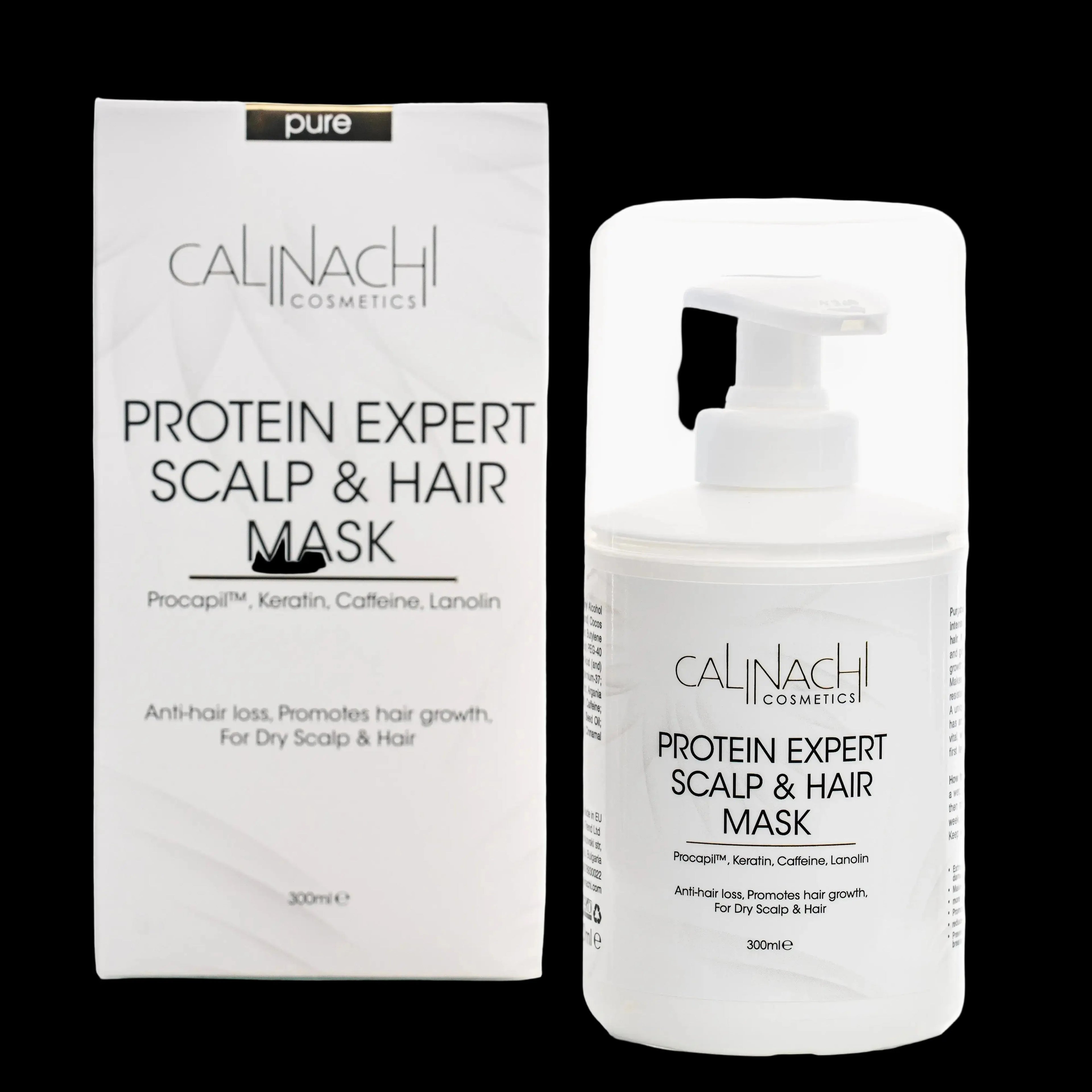 Full Therapy against Hair Loss & New Hair Growth Stimulation HairCare Sets CALINACHI Cosmetics