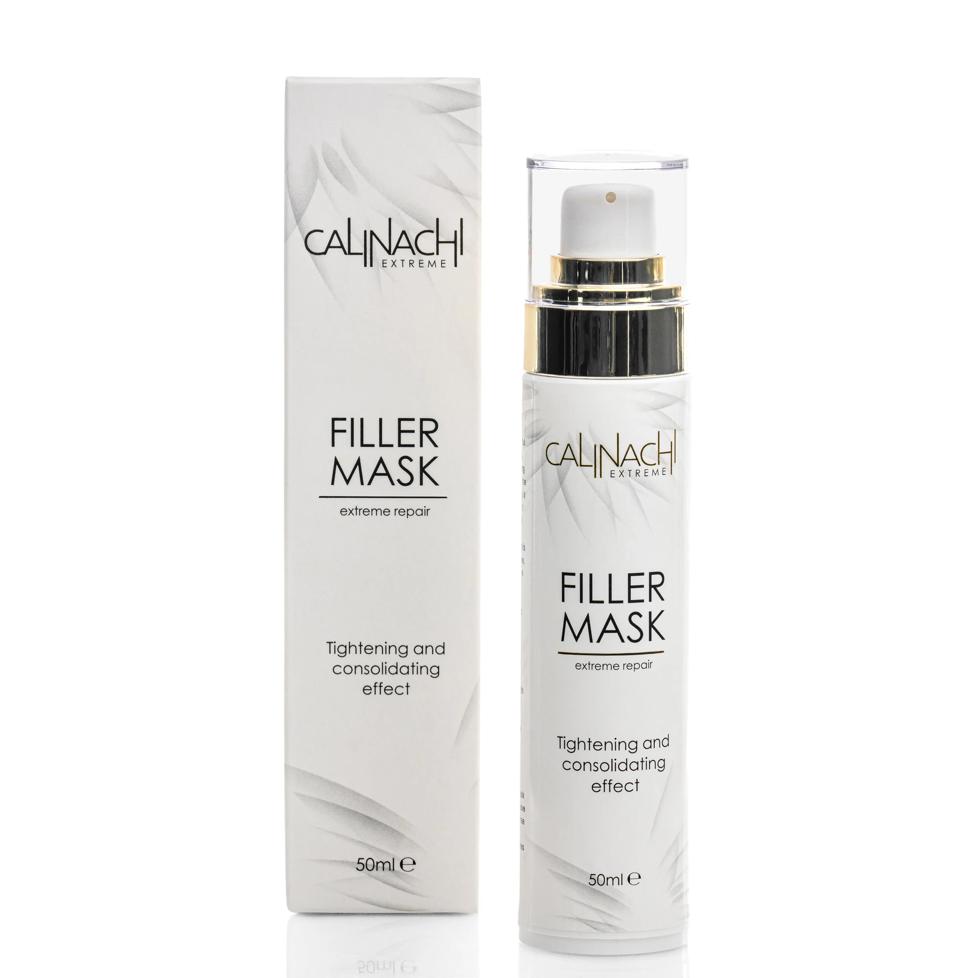 Filler Mask for Face, Neck, and Décolletage, 50ml. CALINACHI Cosmetics
