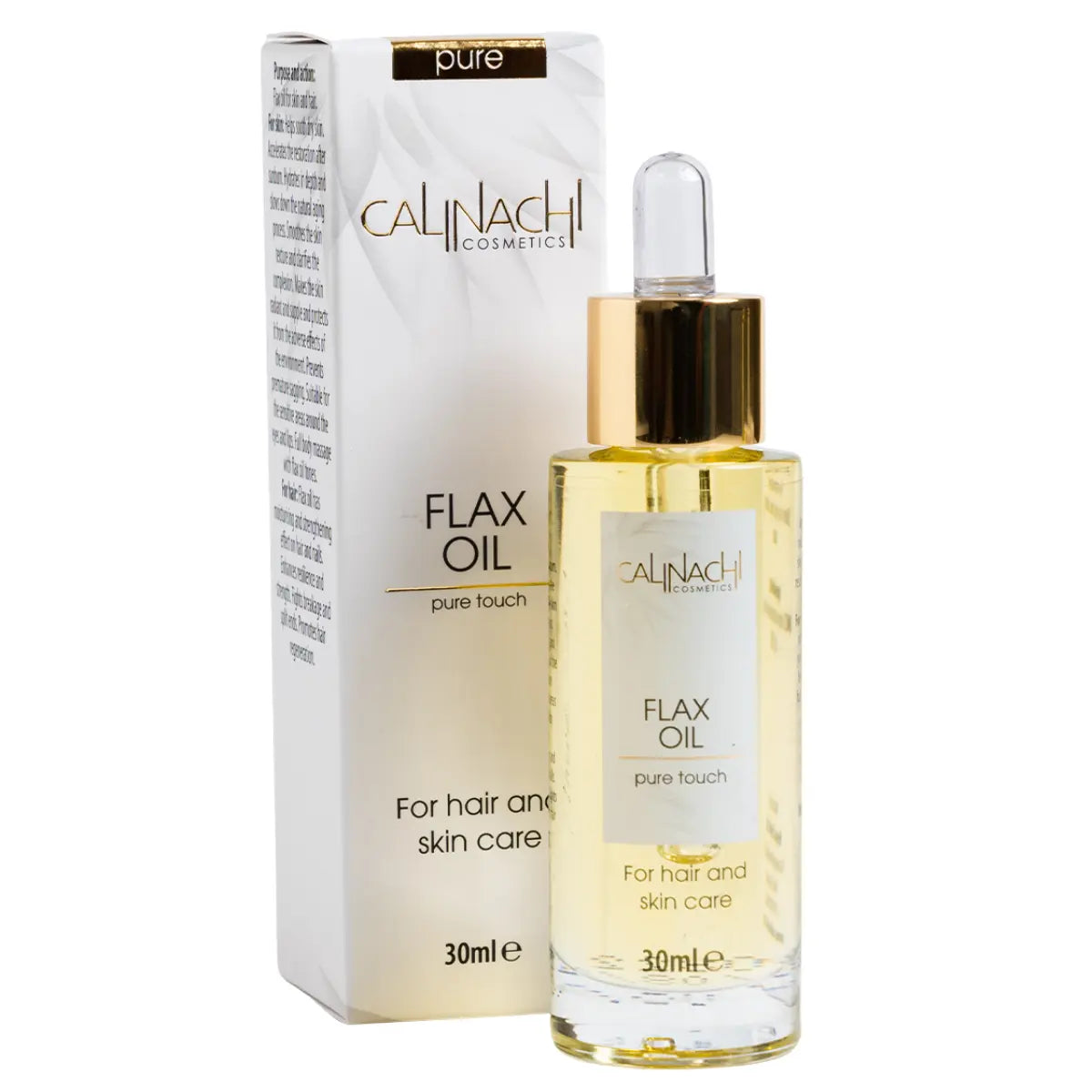 Flax Oil, 30ml.  CALINACHI Cosmetics