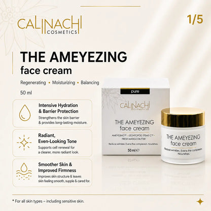 The Ameyezing REGENERATING Face Cream, 50ml. skincare CALINACHI Cosmetics