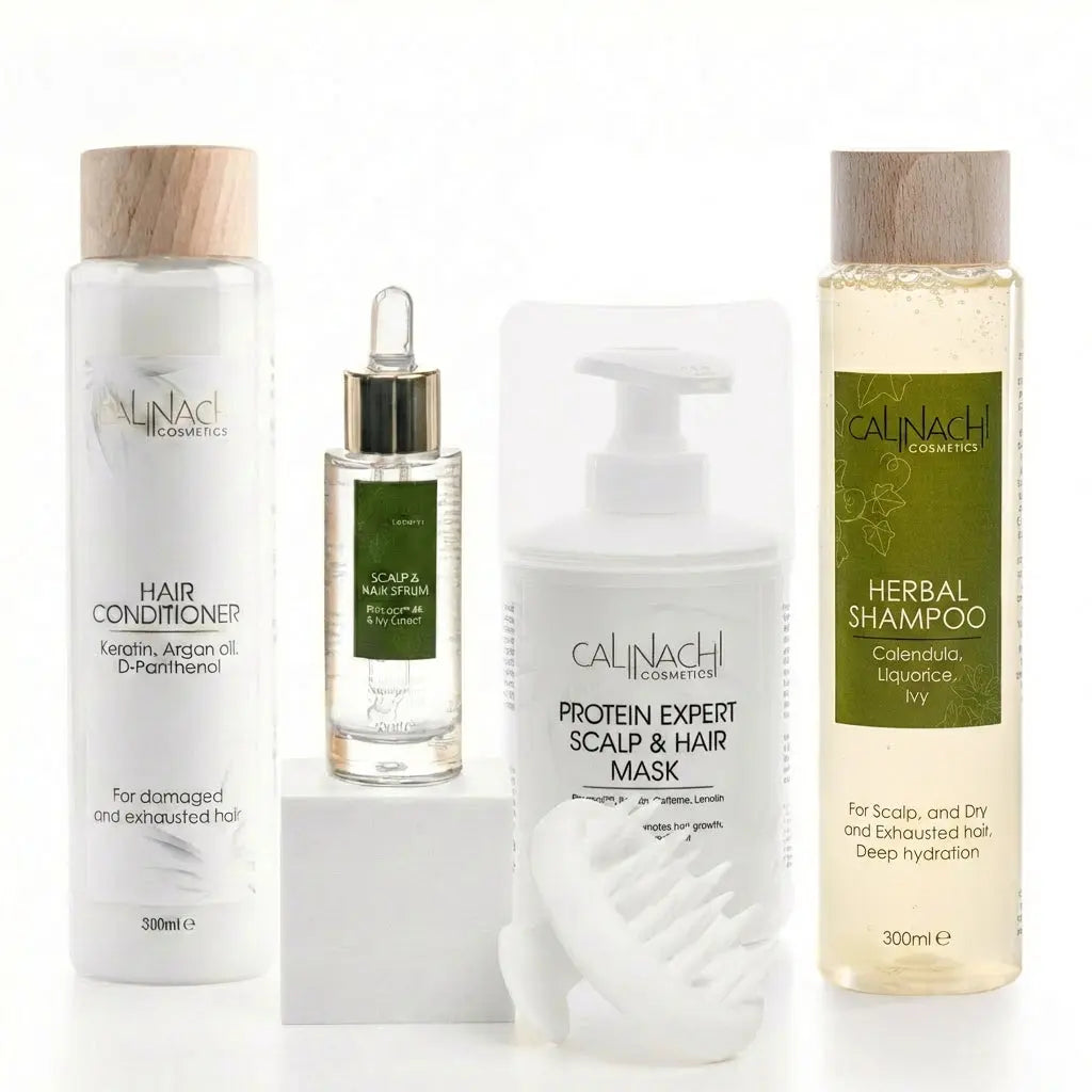 Fiber Damage / Breakage / Structural Weakness / Repair &amp; Breakage Recovery (With Follicle Support) Therapy  CALINACHI Cosmetics