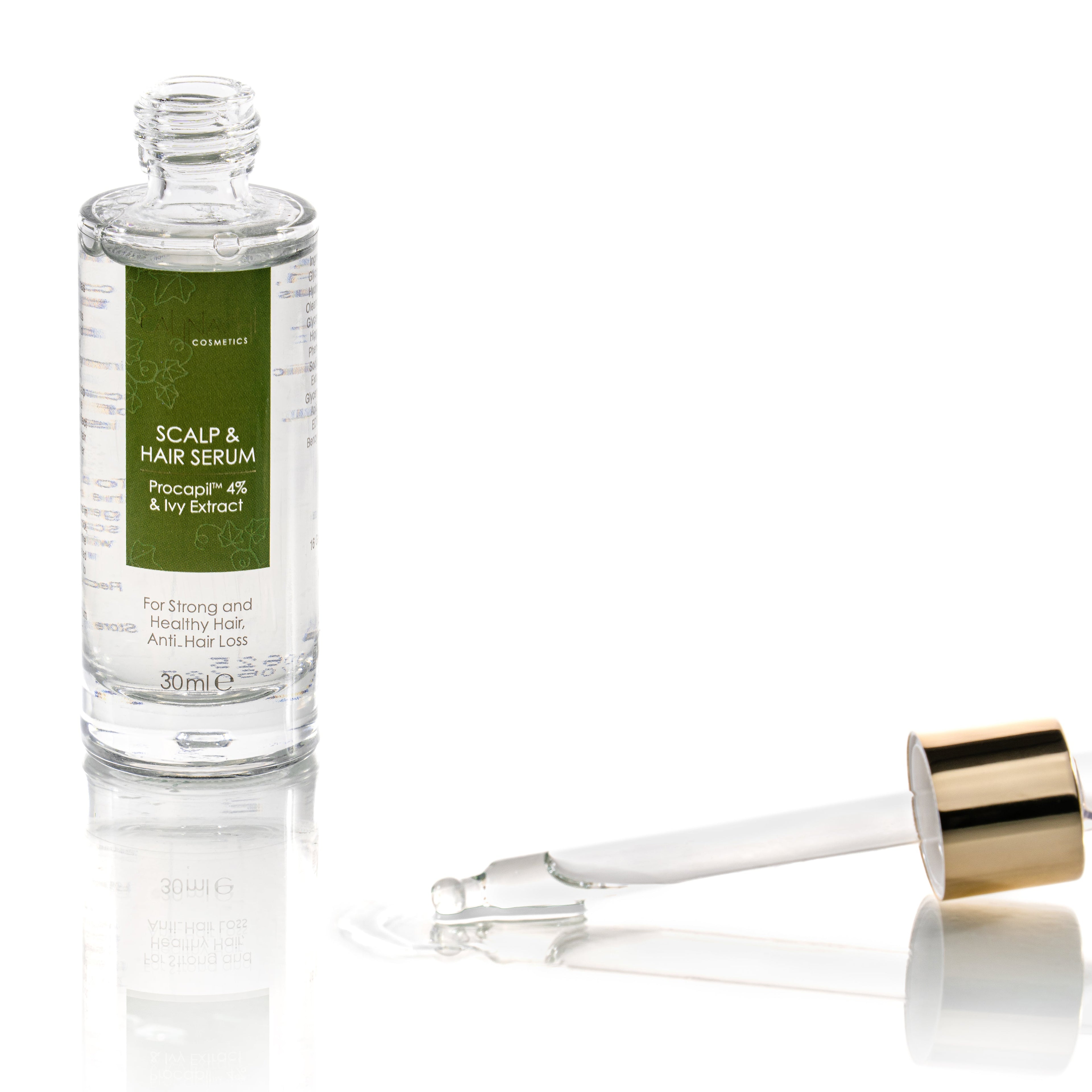 Серум против косопад за скалп и коса, Прокапил 4% и екстракт от бръшлян